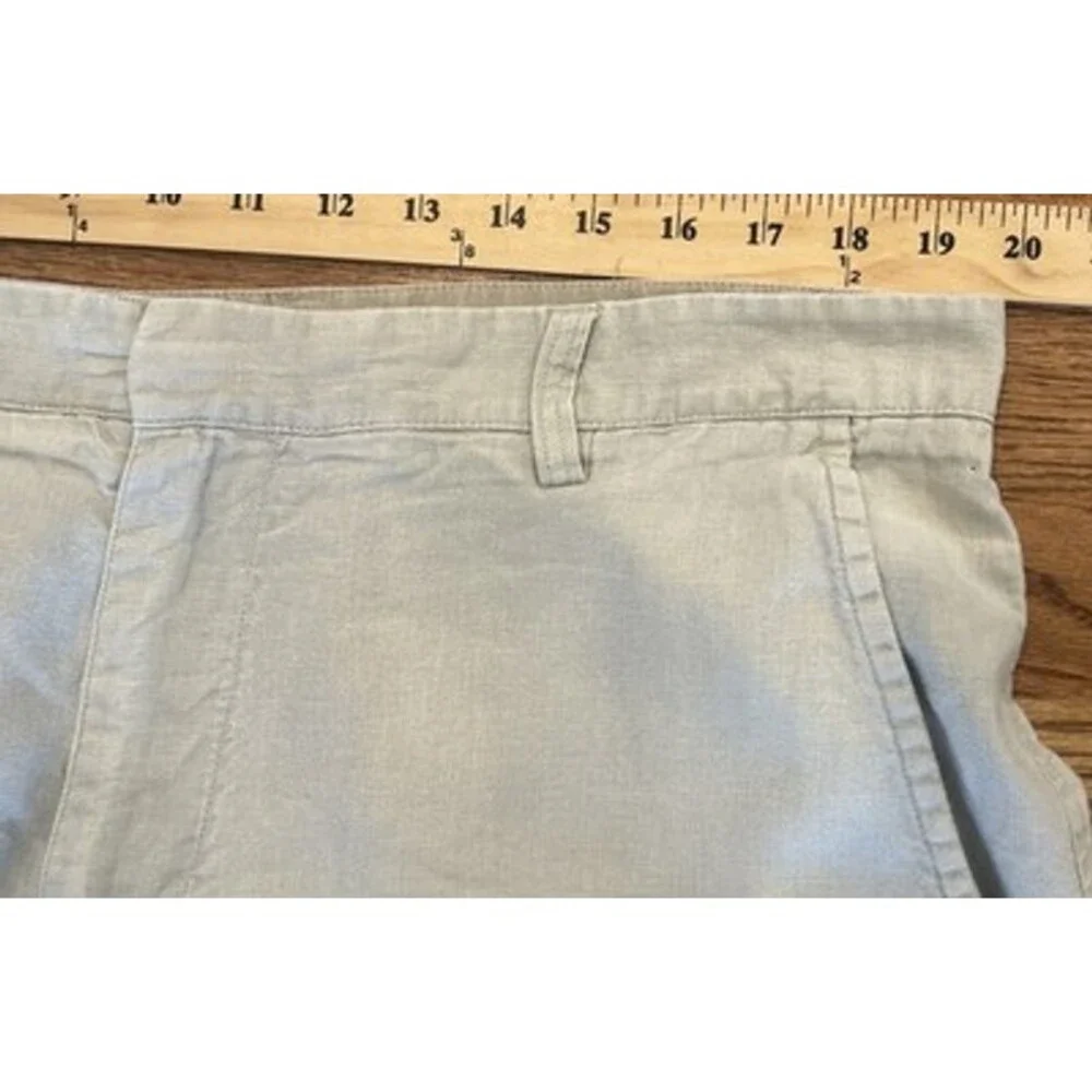VTG Banana Republic 100% Linen Shorts Men's 38 Beige 10